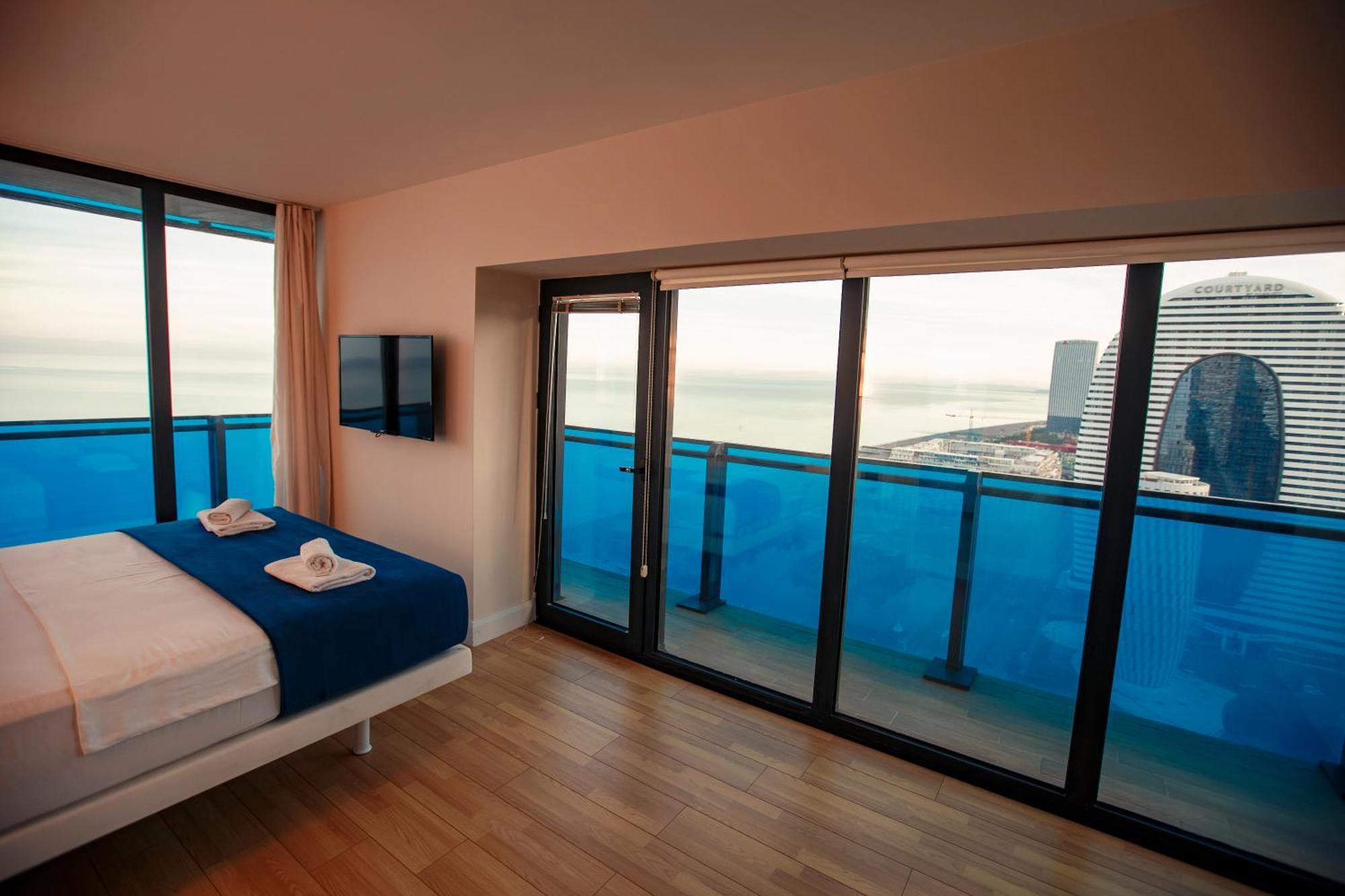Panorama Orbi Beach Resort Center Suite Batoumi Extérieur photo